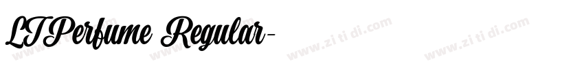 LTPerfume Regular字体转换